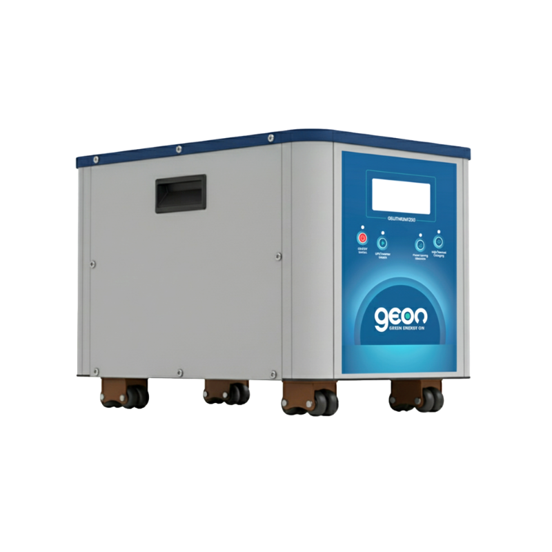 Geon GELITHIUM, 1250 VA Pure Sine Wave Inverter Integrated with 1280Wh Lithium-Ion Battery 100 Ah Smart BMS, 5 yrs Warranty
