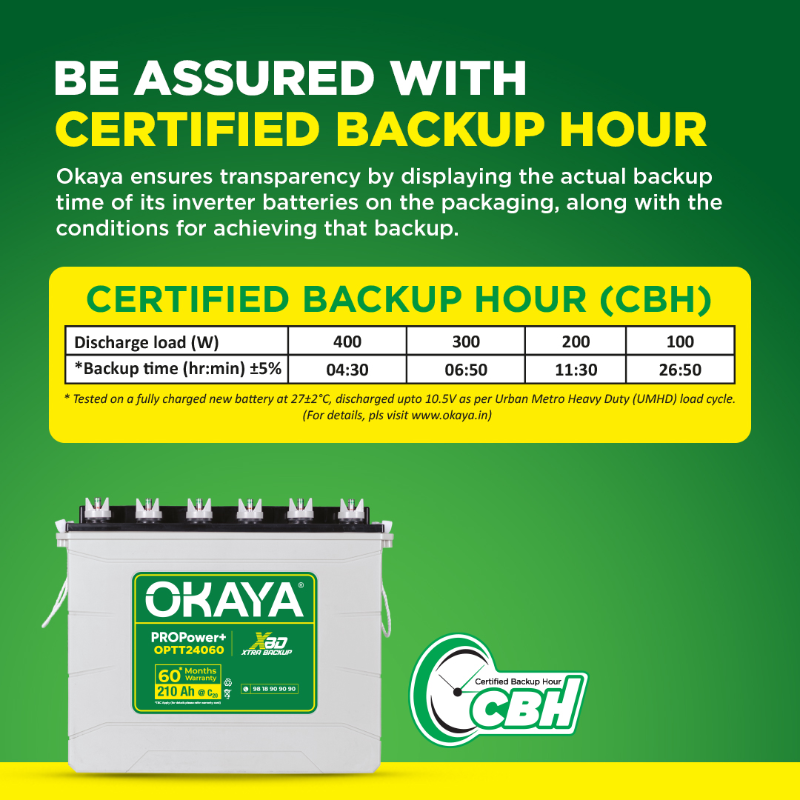 OKAYA OPTT24060 | 210AH