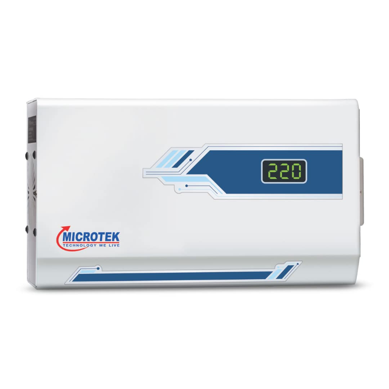 Microtek EM 4090 Automatic Voltage Stabilizer for AC Air Conditioner up to 1.5 ton (90V-300V)