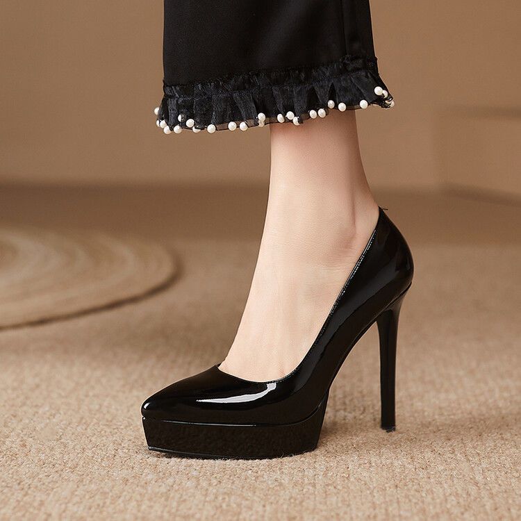 escarpins haut talons