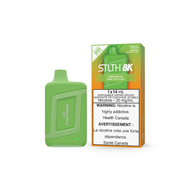 STLTH 8K GREEN APPLE ICE