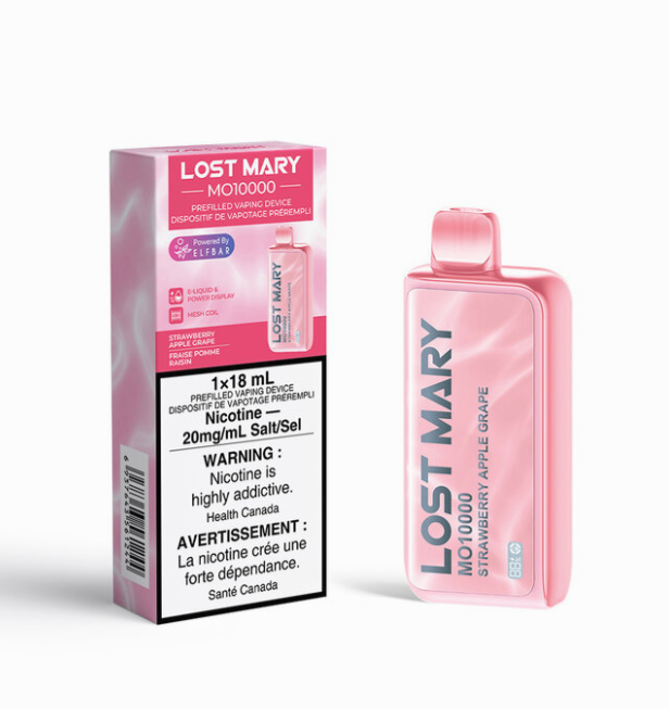 LOST MARY 10K STRAWBERRY APPLE GRAPE