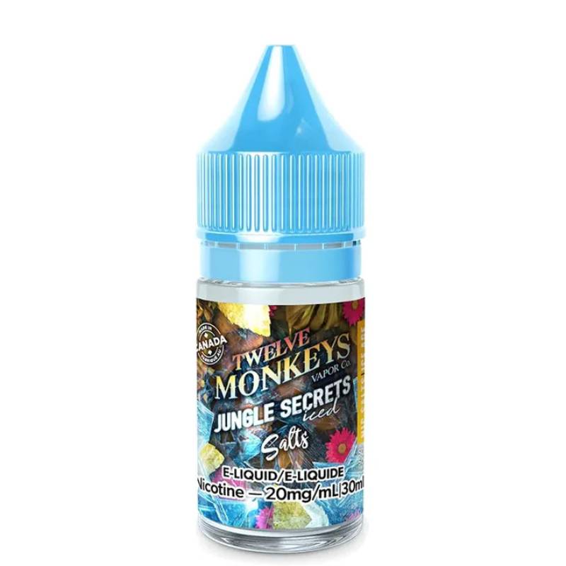 TWELVE MONKEY JUNGLE SECRETS SALT NIC ICE 30 ML