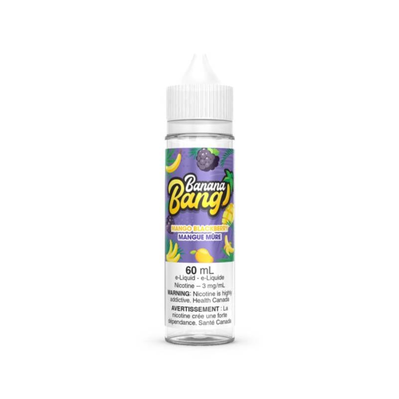 BANANA BANG MANGO BLACKBERRY  FREEBASE 60 ML