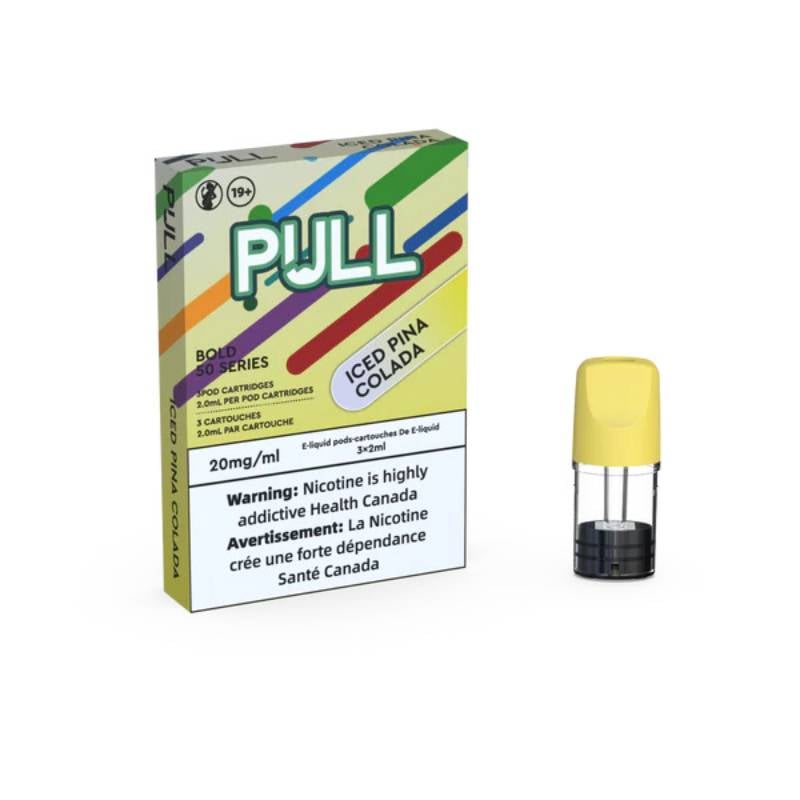 PULL PODS ICED PINA COLADA 20MG