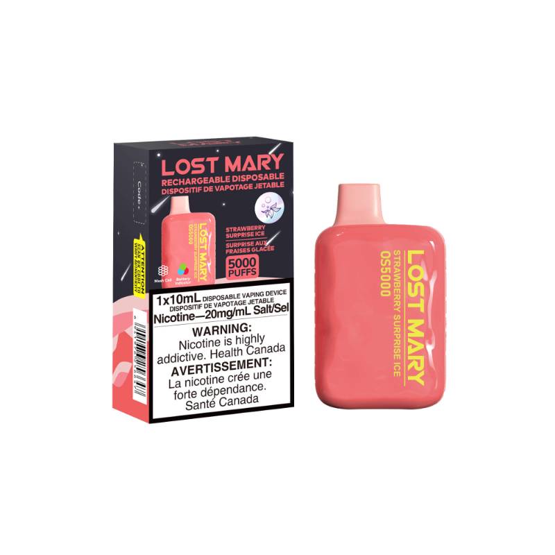 LOST MARY 5000 PUFFS STRAWBERRY ICE