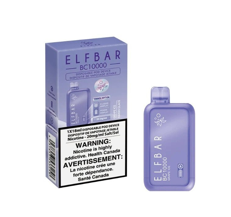 ELFBAR BC 10000 GRAPE ICE