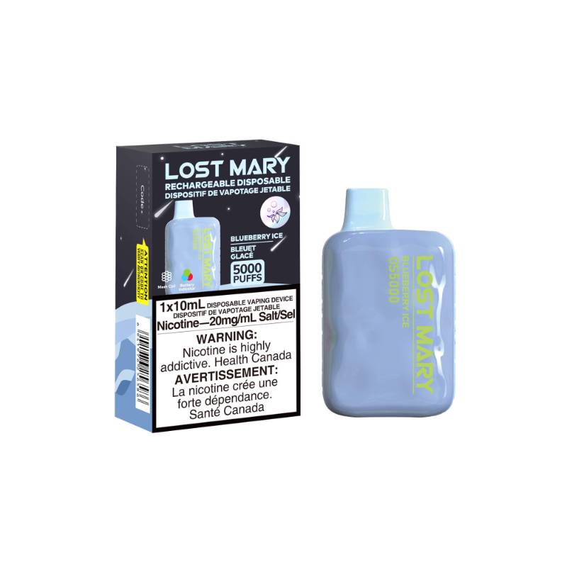 LOST MARY 5000 PUFFS BLUEBERRY ICE