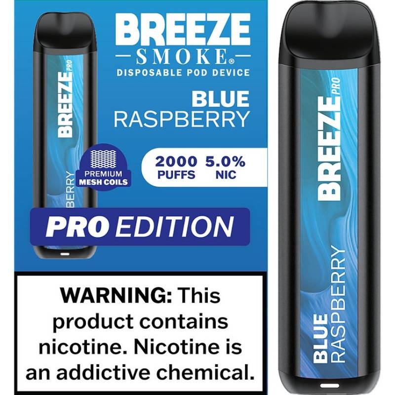 BREEZE PRO 2000 BLUE RASPBERRY