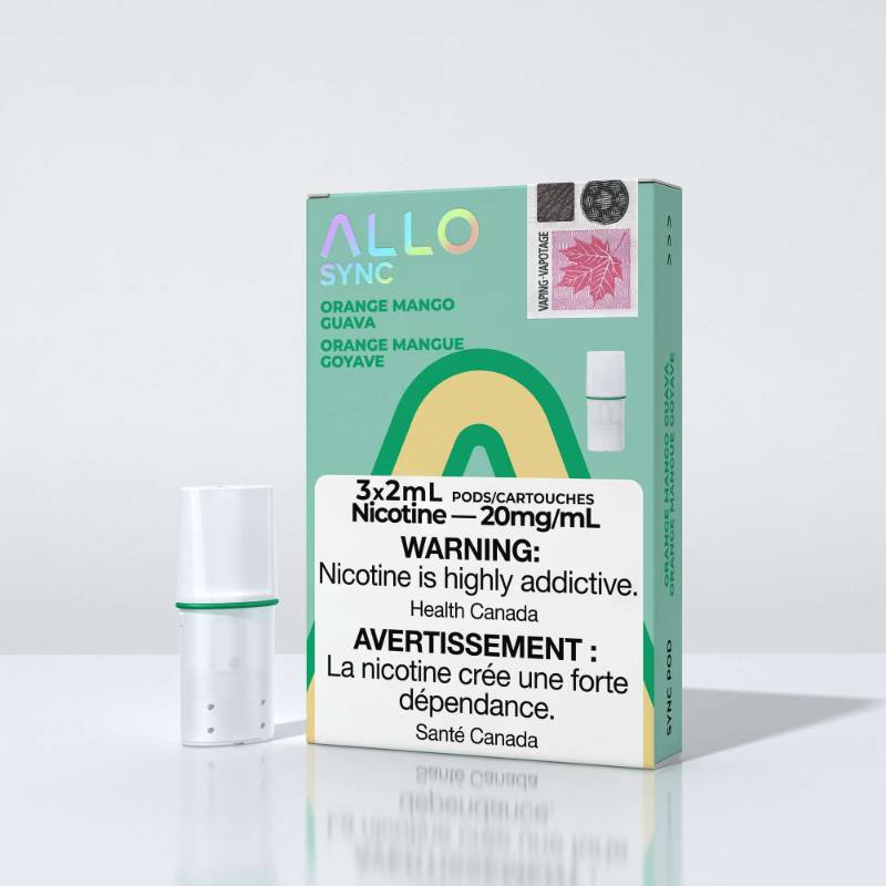 ALLO PODS ORANGE MANGO GUAVA 20MG