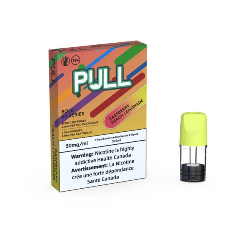 PULL PODS RASPBERRY PEACH LEMONADE 20MG