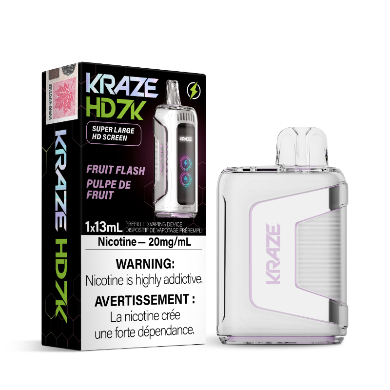 KRAZE HD 7K FRUIT FLASH 20MG