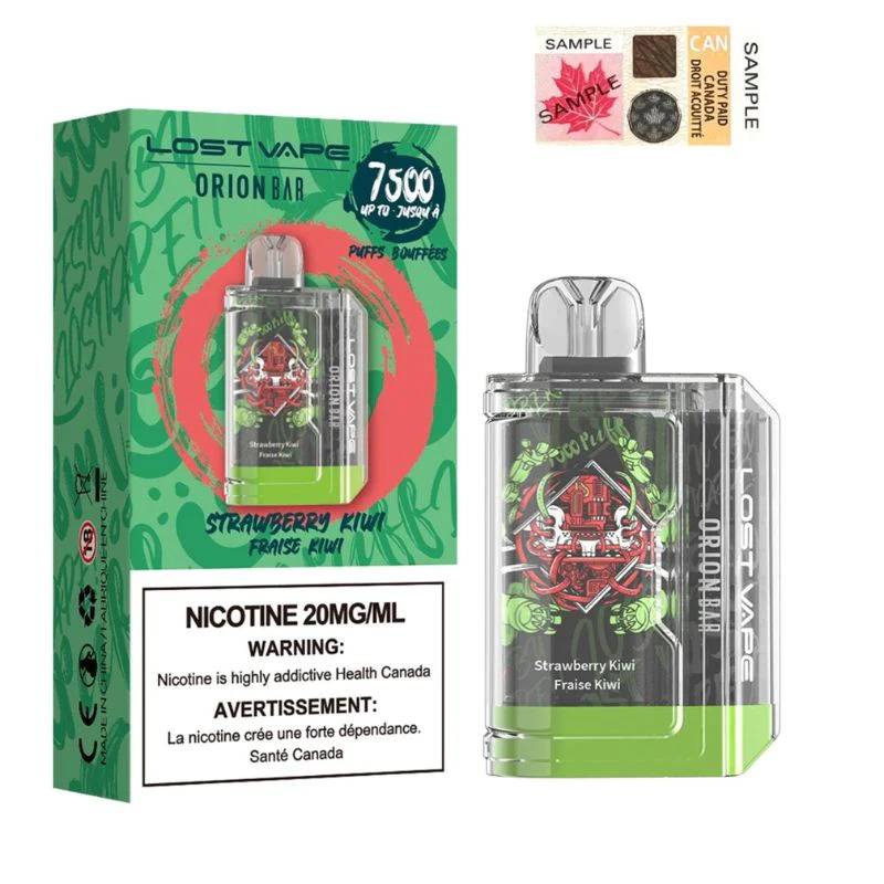 LOST VAPE ORION BAR 7500 STRAWBERRY KIWI