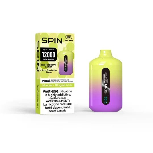 SPIN 12K BLUE RASPBERRY LEMON