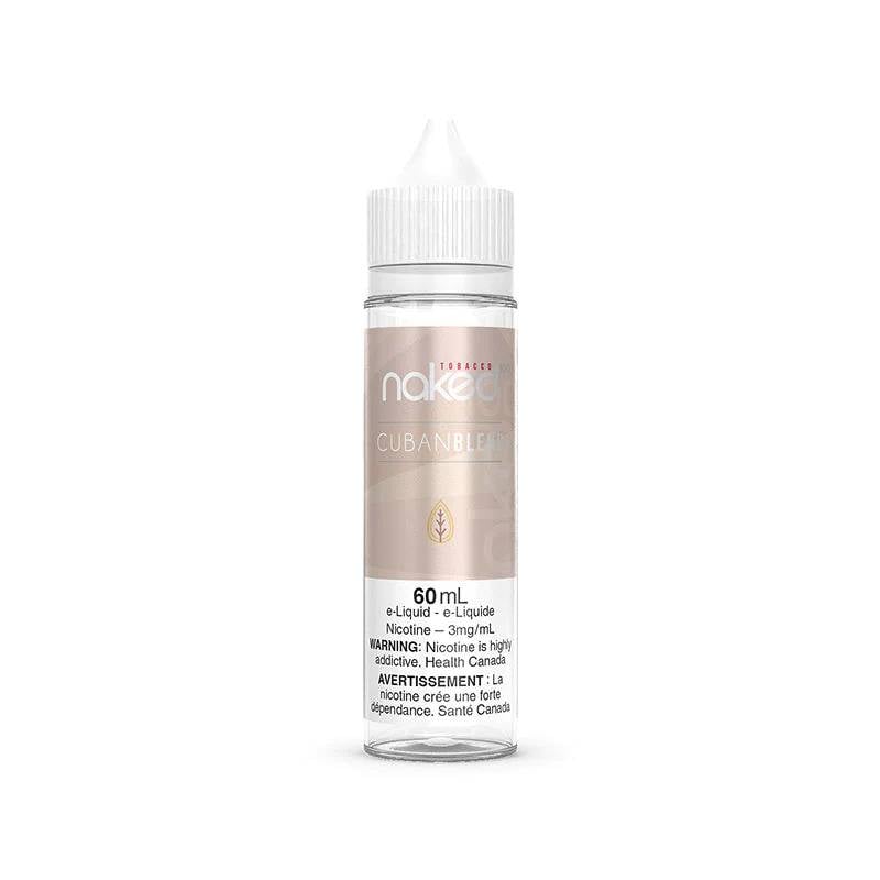 NAKED TOBACCO CUBAN BLEND FREEBASE 60 ML