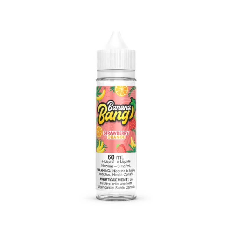 BANANA BANG STRAWBERRY ORANGE  FREEBASE 60 ML