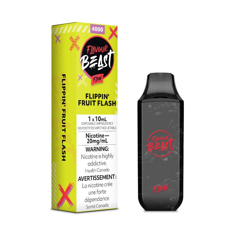 FLAVOUR BEAST 4000 PUFFS FLIPPIN FRUIT FLASH(RAINBOW BURST)