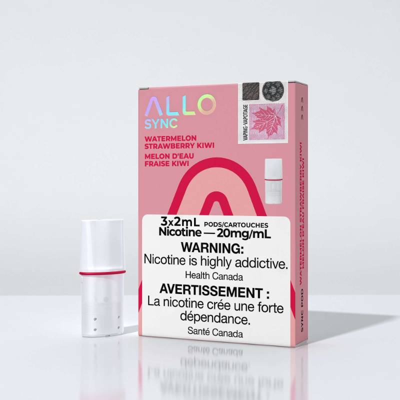 ALLO PODS WATERMELON STRAWBERRY KIWI 20MG