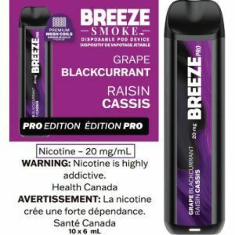 BREEZE PRO 2000 GRAPE BLACKCURRANT