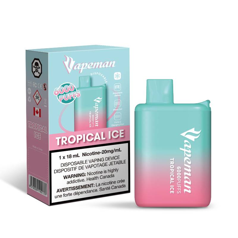 VAPEMAN 6000 TROPICAL ICE