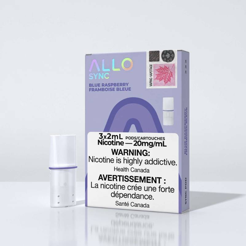 ALLO PODS BLUE RASPBERRY 20MG