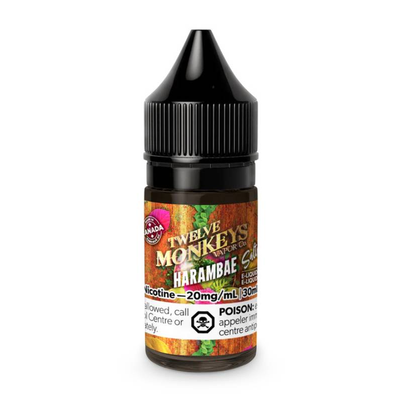 TWELVE MONKEY JUNGLE SECRETS SALT NIC 30 ML