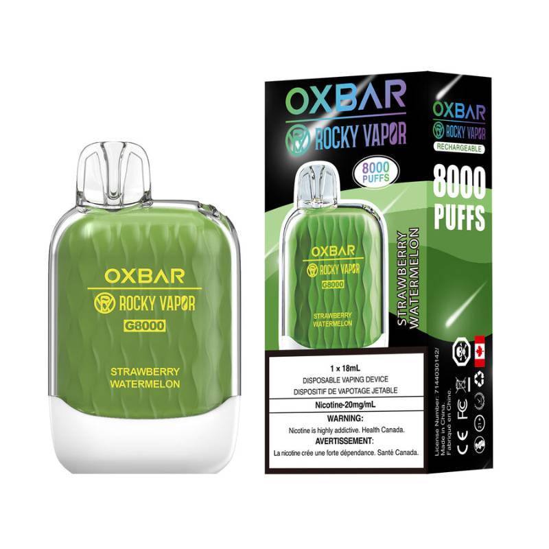 OXBAR 8000 STRAWBERRY WATERMELON