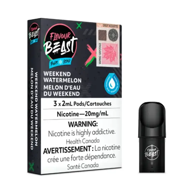 FLAVOUR BEAST POD WEEKEND WATERMELON