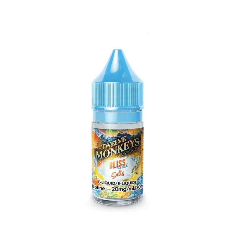 TWELVE MONKEY BLISS SALT NIC ICE 30 ML