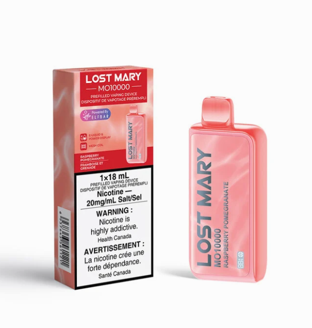 LOST MARY 10K RASPBERRY POMEGRANATE