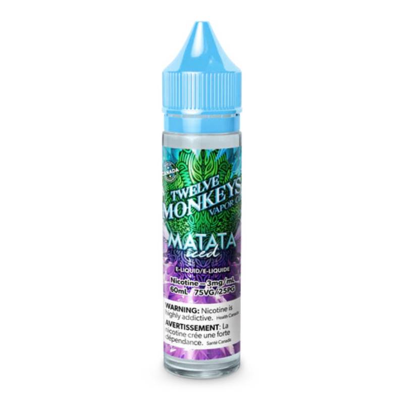 TWELVE MONKEY MATATA FREEBASE ICE 60 ML