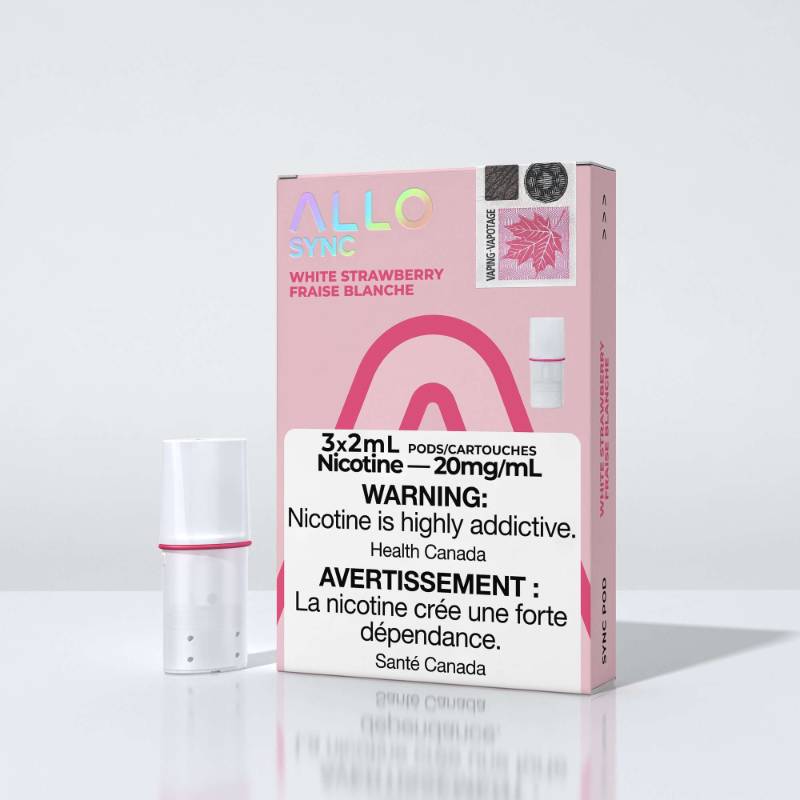 ALLO PODS WHITE STRAWBERRY 20MG