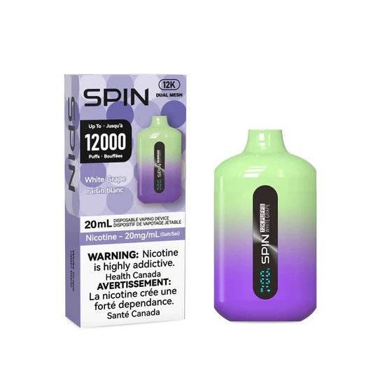 SPIN 12K WHITE GRAPE