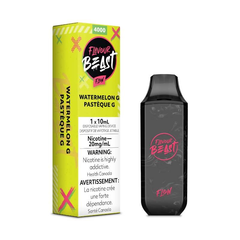 FLAVOUR BEAST 4000 PUFFS WATERMELON G