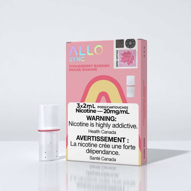 ALLO PODS STRAWBERRY BANANA 20MG