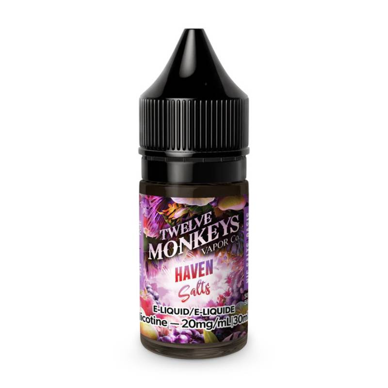 TWELVE MONKEY HAVEN SALT NIC 30 ML