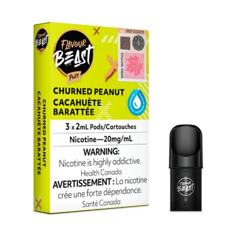 FLAVOUR BEAST POD CHURNED PEANUT