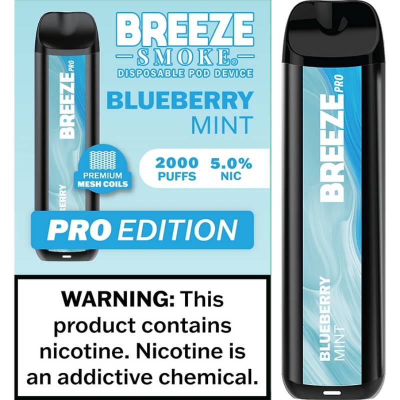 BREEZE PRO 2000 BLUEBERRY MINT