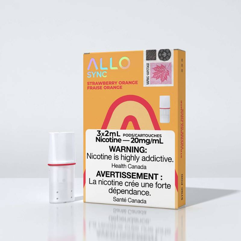 ALLO PODS STRAWBERRY ORANGE 20MG