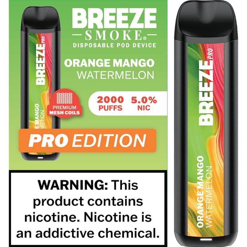 BREEZE PRO 2000 ORANGE MANGO WATERMELON