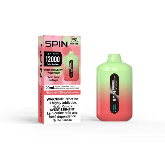 SPIN 12K PEACH STRAWBERRY WATERMELON