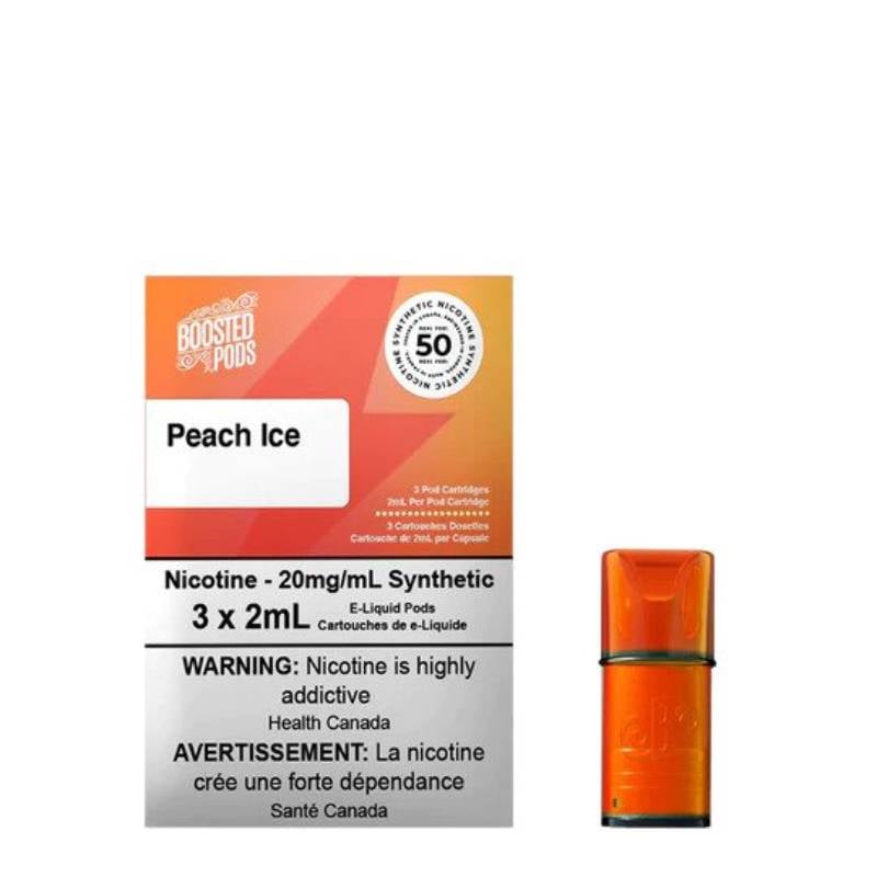 BOOSTED PODS PEACH ICE