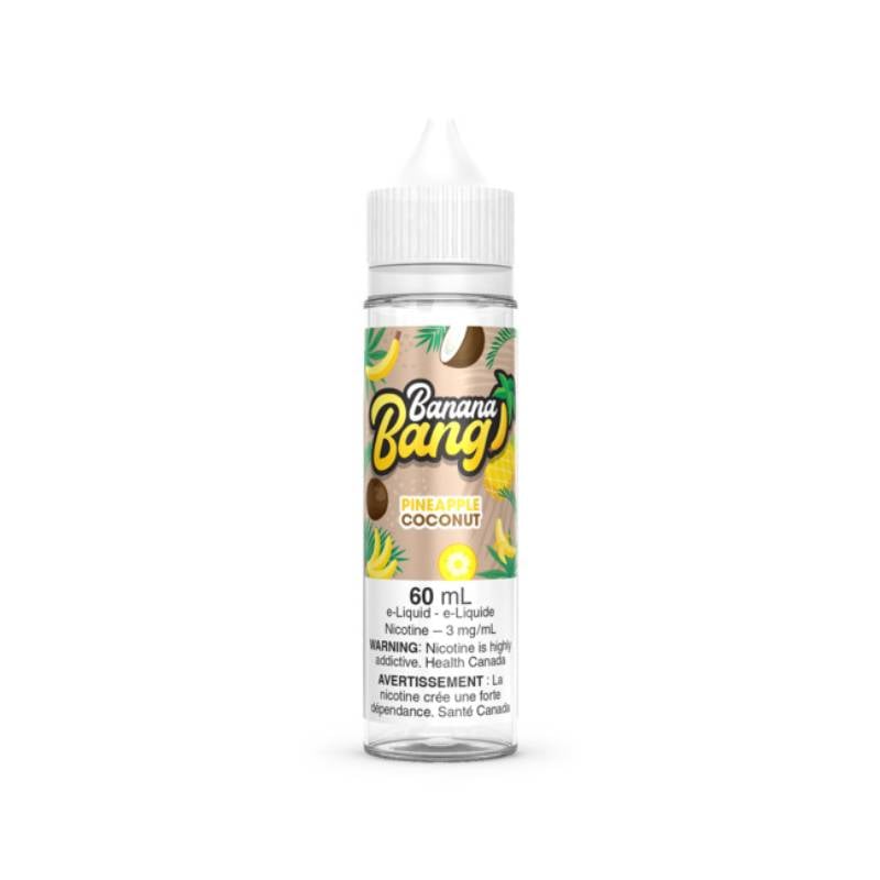 BANANA BANG PINEAPPLE COCONUT  FREEBASE 60 ML