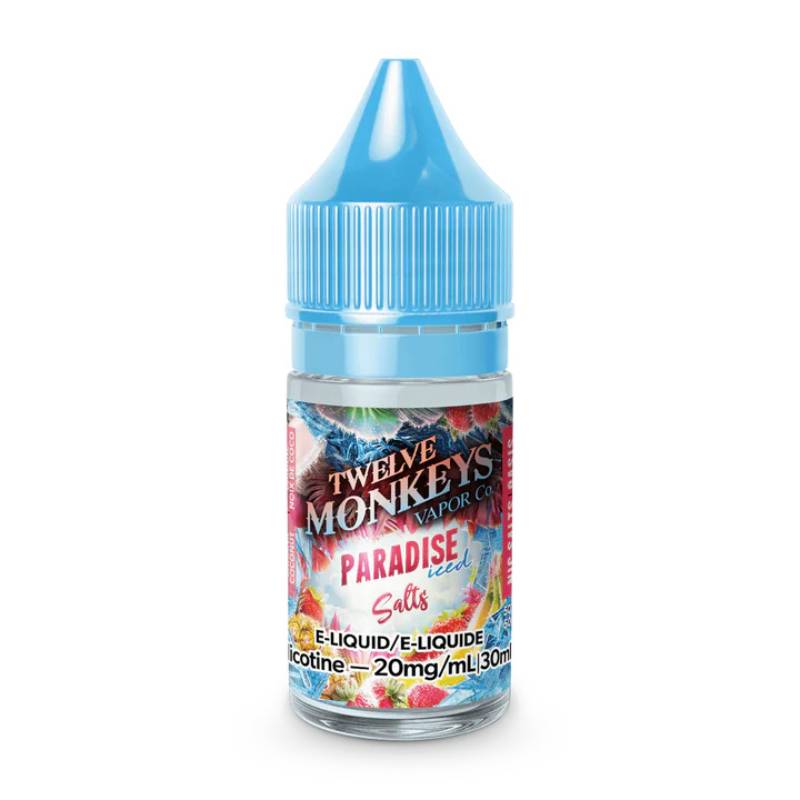 TWELVE MONKEY PARADISE SALT NIC ICE 30 ML