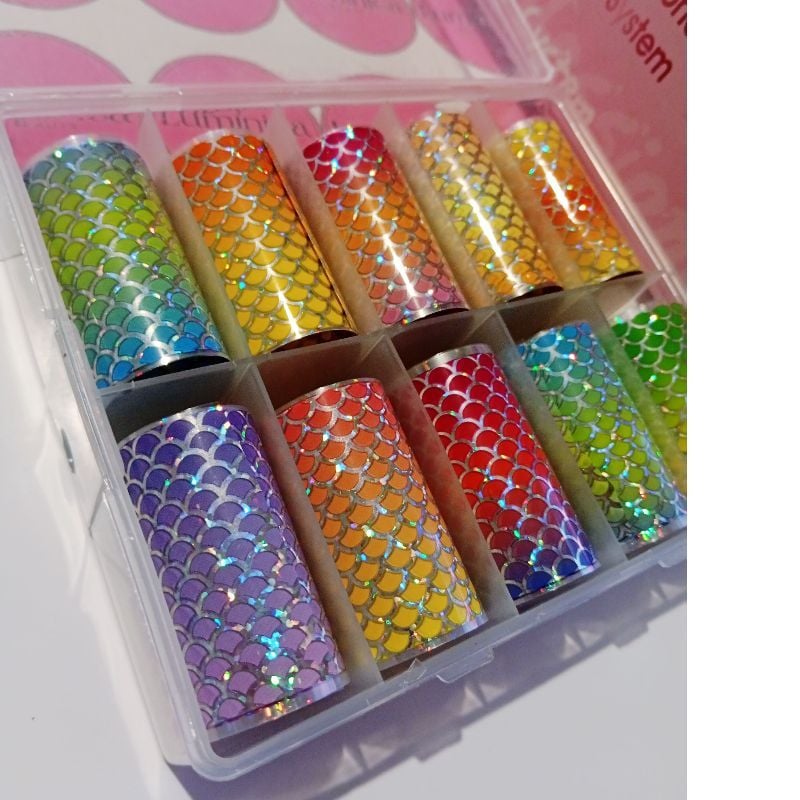 PAPEL FOIL GRANDE COLA DE SIRENA