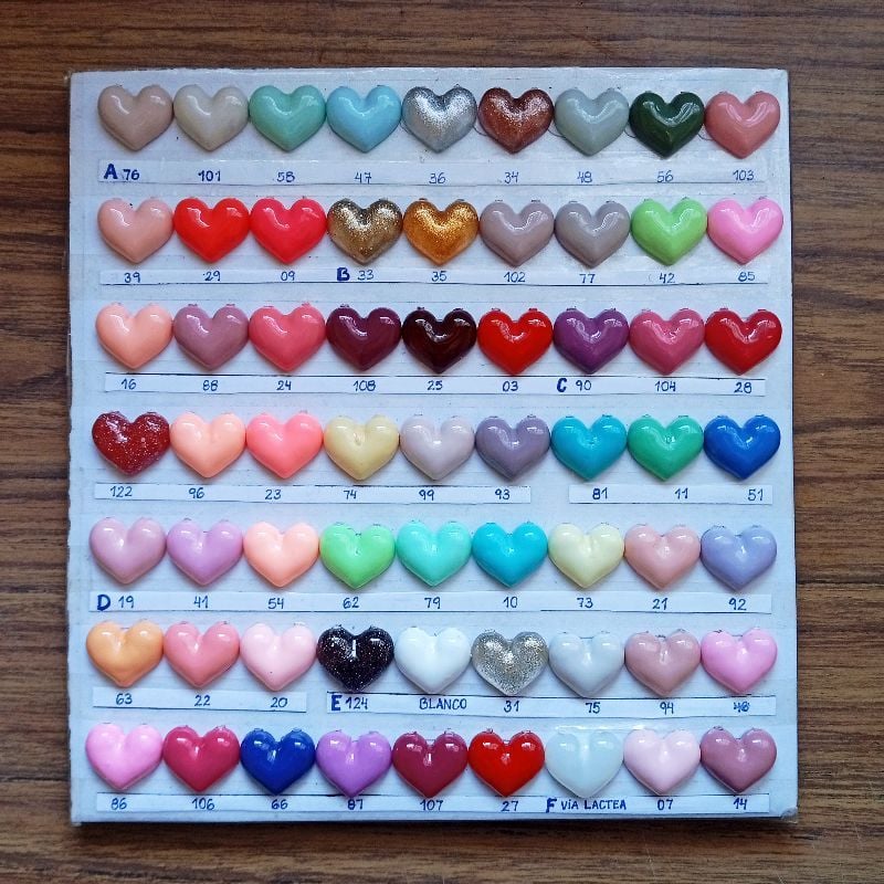 ESMALTES LOVE 7ML APROBADOS SERIE B