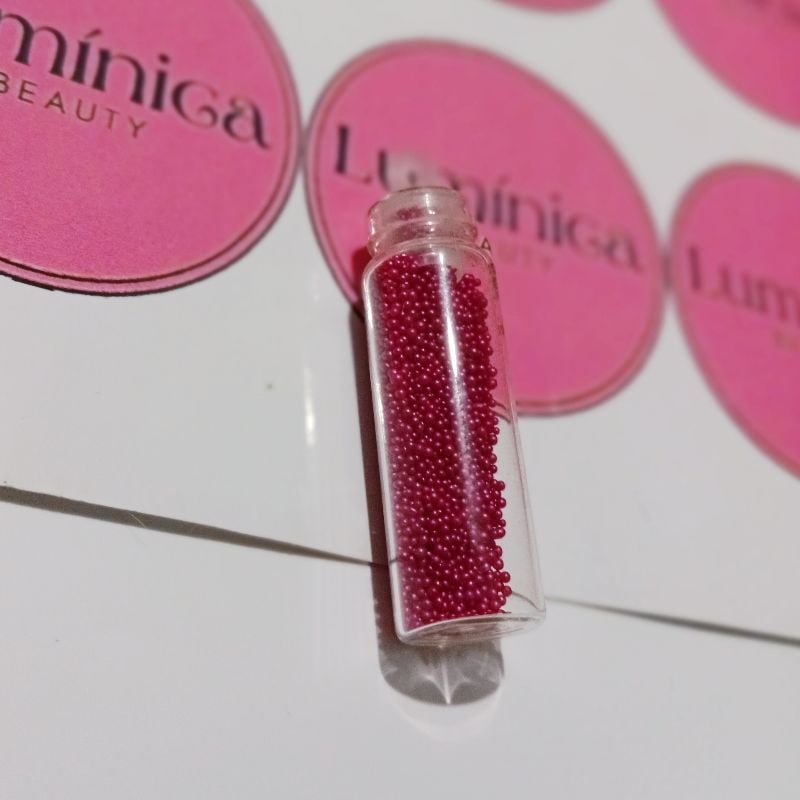 CAVIAR EN FRASCO ROSA OSCURO