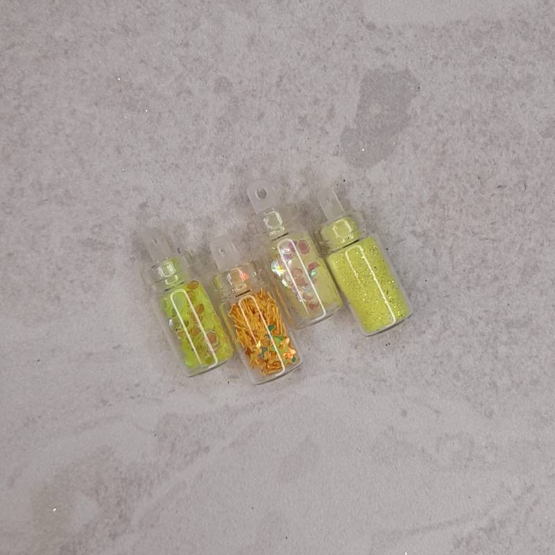 PACK GLITTER 4PCS 
AMARILLO