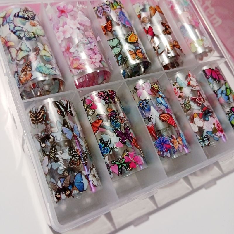 PAPEL FOIL GRANDE MARIPOSAS