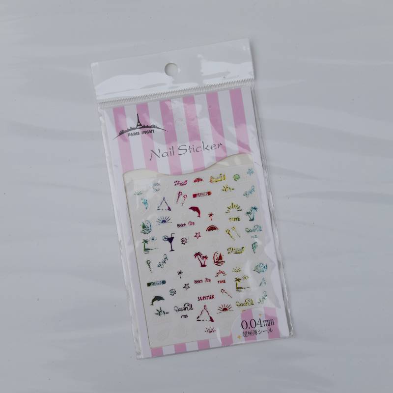 STICKER PARIS NIGTH VERANO
HOLOGRAFICO